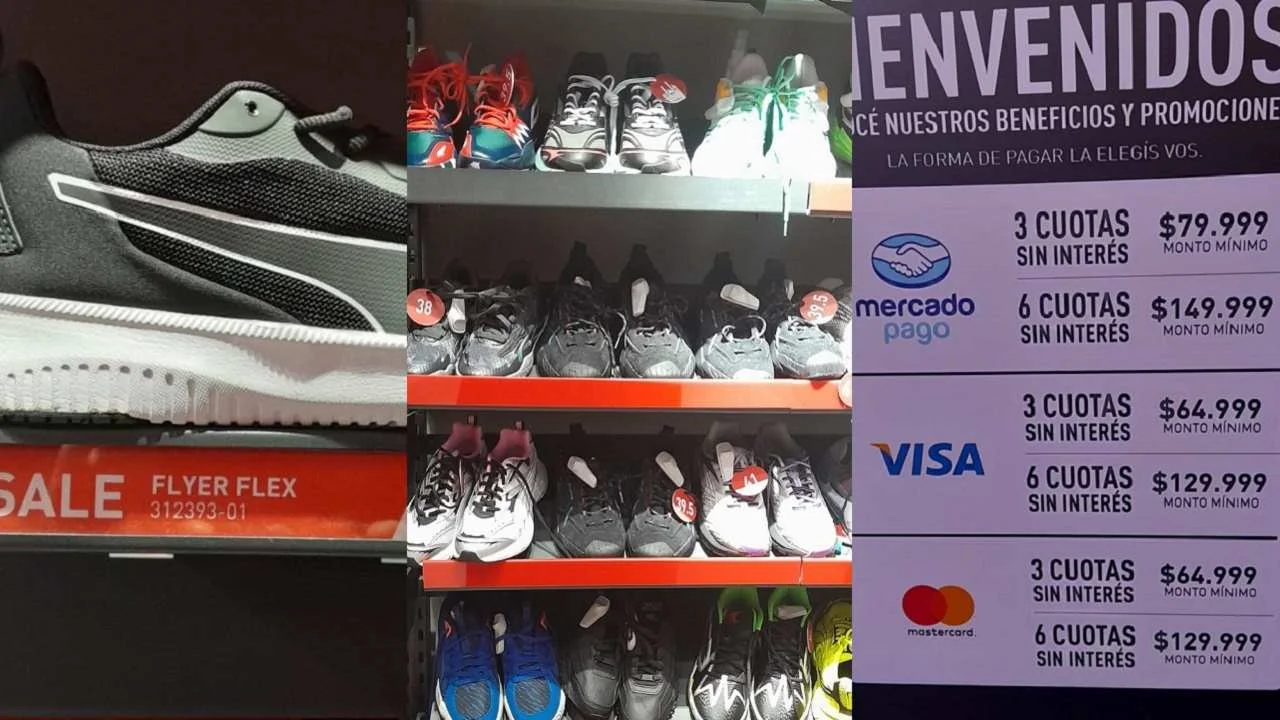 zapatillas Nike y Puma