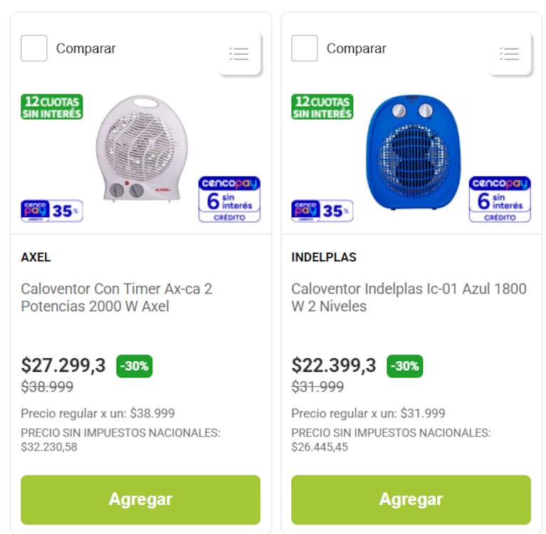 Algunas de las ofertas de Jumbo: (Foto: Jumbo)