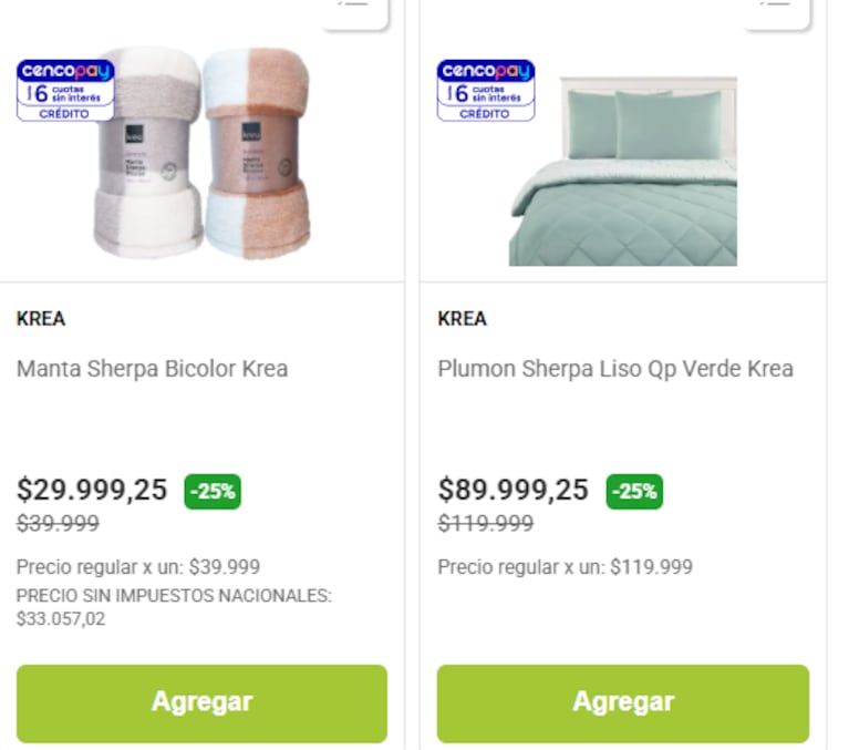 Algunas de las ofertas de Jumbo. (Foto: Jumbo)