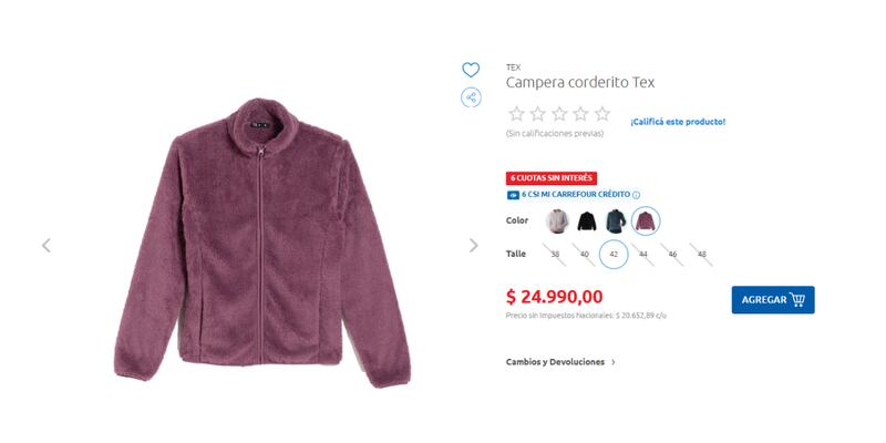 Venden camperas de corderito súper abrigadas a menos de $25.000: dónde y cómo conseguirlas