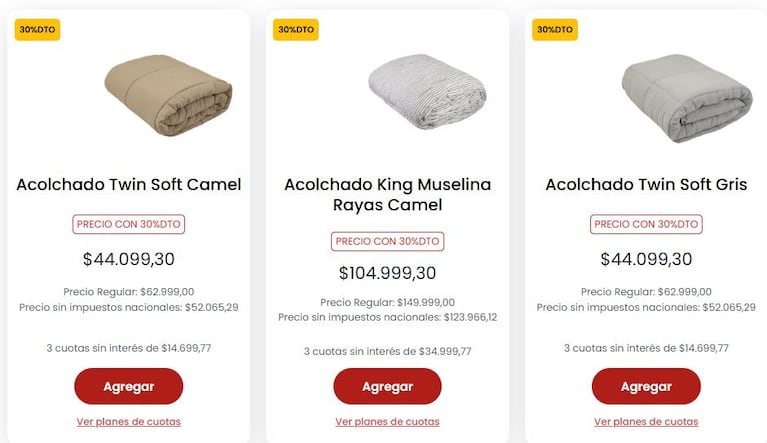 Algunas ofertas de Coto. (Foto: Coto)