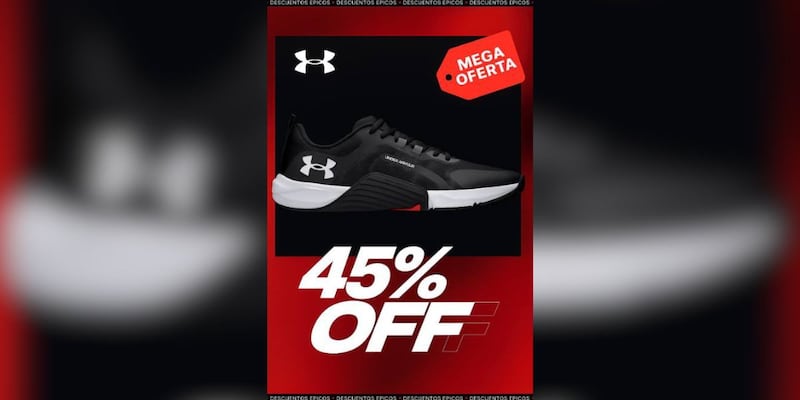 Venden zapatillas deportivas con 45% de descuento: dónde y cómo conseguirlas