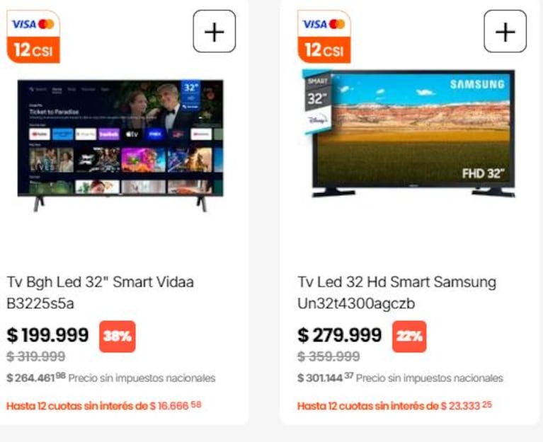 Algunas de las ofertas disponibles en ChangoMás. (Foto: ChangoMás)