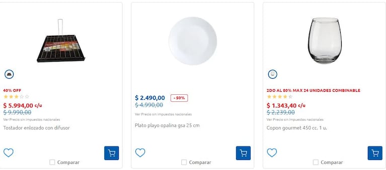 Algunas ofertas disponibles en Carrefour. (Foto: Carrefour)