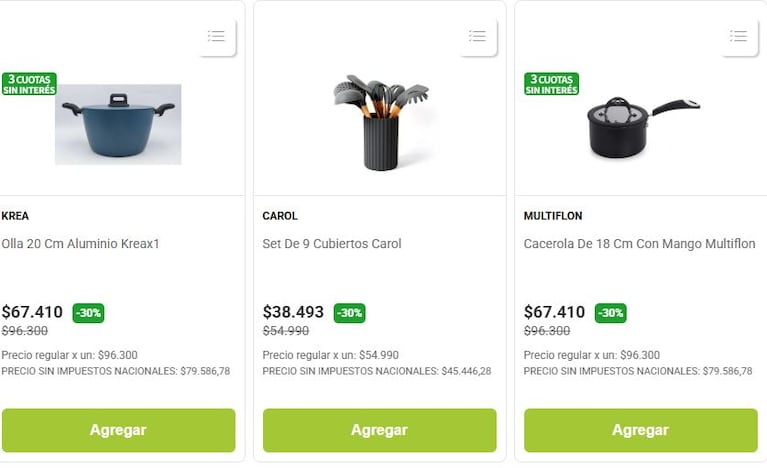 Algunas ofertas disponibles en Jumbo. (Foto: Jumbo)