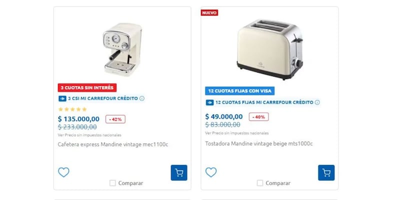 Supermercados liquidan pequeños electrodomésticos desde $23.000 con importantes descuentos: dónde y cómo conseguirlos