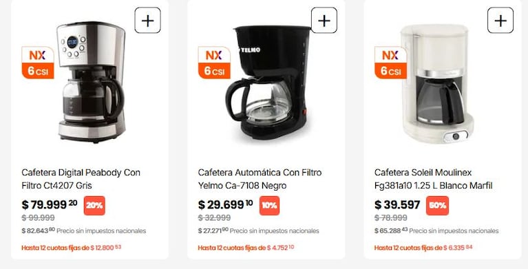 Algunas de las ofertas disponibles en ChangoMás. (Foto: ChangoMás)