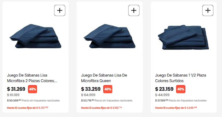 Ofertas disponibles en ChangoMás. (Foto: ChangoMás)